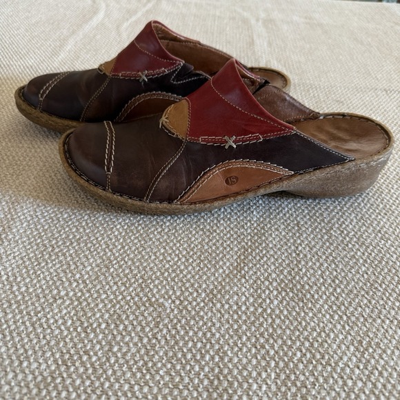 Josef Seibel Multicolor Women's Clog shoes Mule size 42/11 Leather - Picture 2 of 11